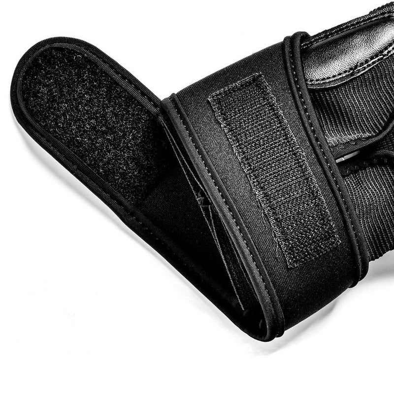 CTHOPER Taekwondo Foot Protector Leather Karate Boxing Sparring Gear Foot Guard Protective Foot Gear for Men Women Kids Kung Fu Training MMA Fight Punch Bag - Image 5